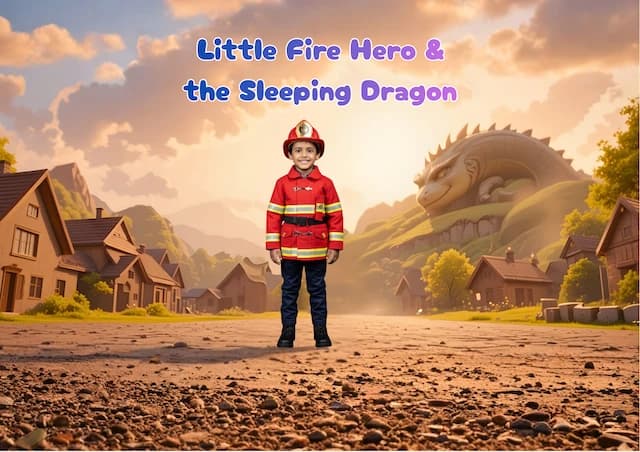 Little Firehero and the sleeping dragon
