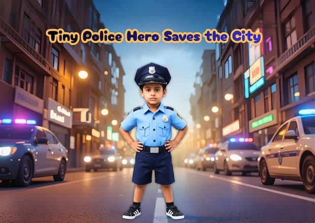 Tiny Police Hero Saves the City